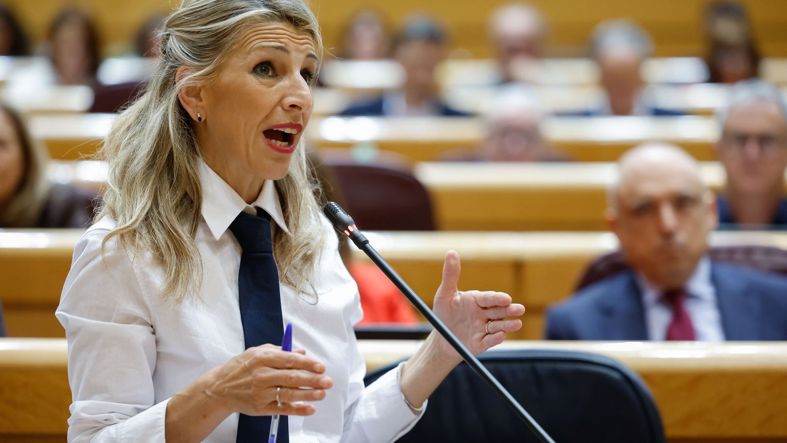 La vicepresidenta segona i ministra de Treball, Yolanda Díaz