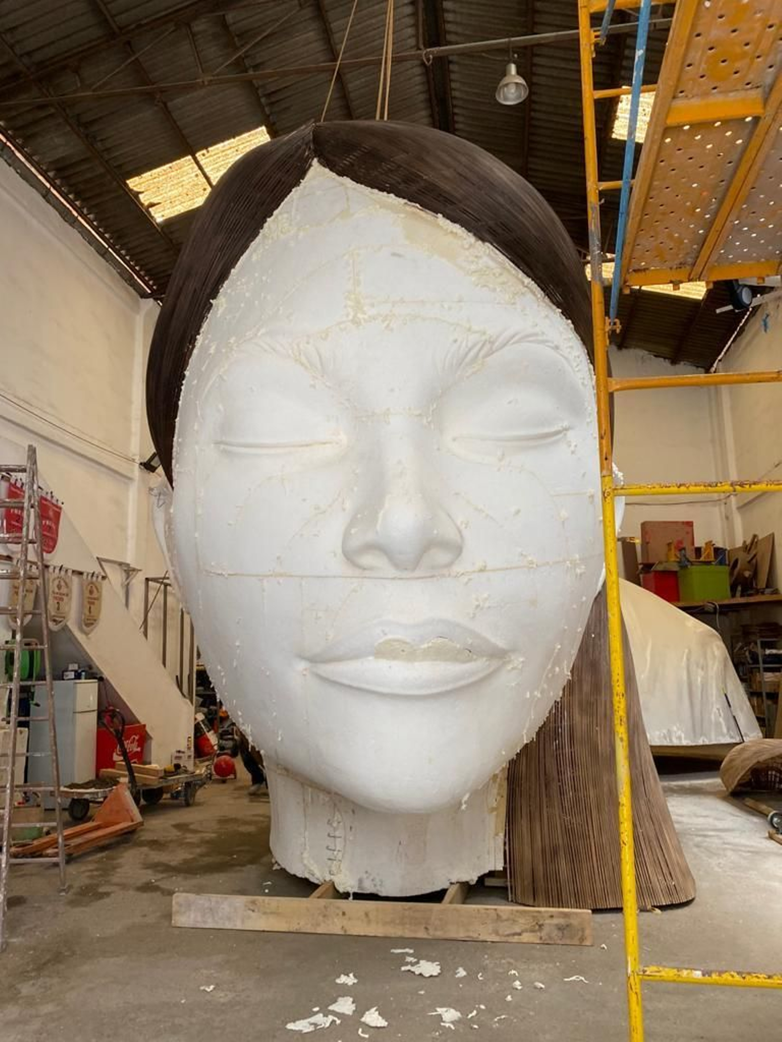 Així ha sigut la restauració de la Meditadora