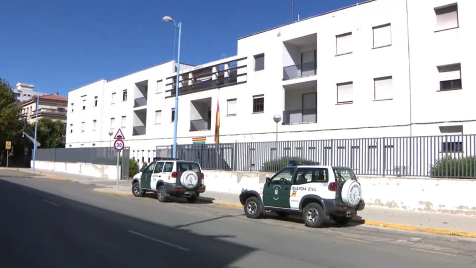 Comandància de la Guàrdia Civil de Xàtiva, on es troba el detingut