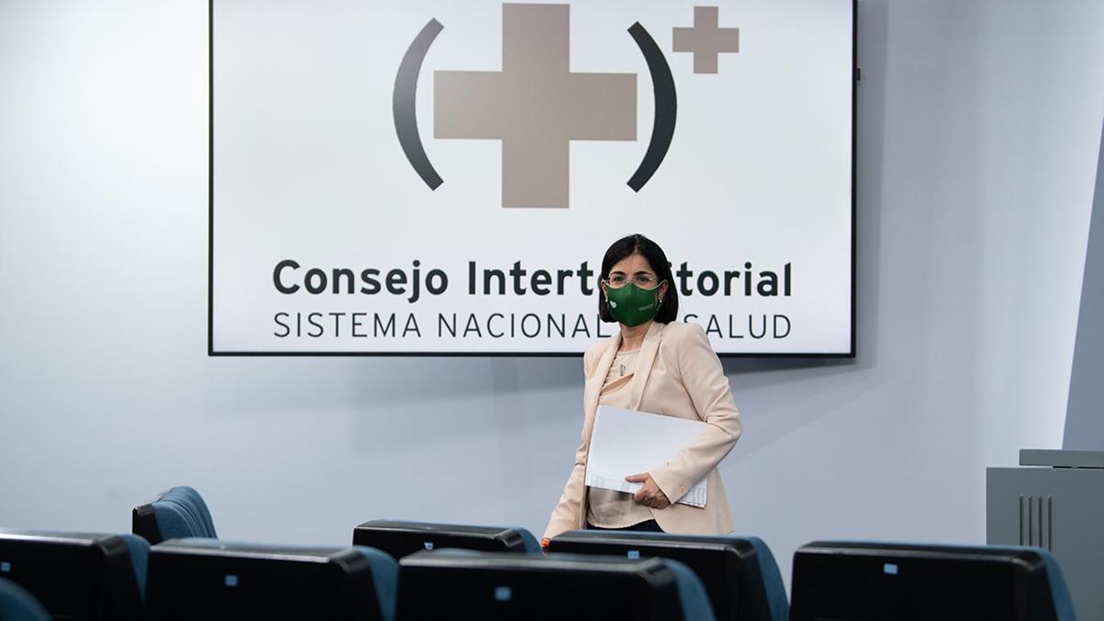 Imatge d'arxiu de la ministra de Sanitat, Carolina Darias