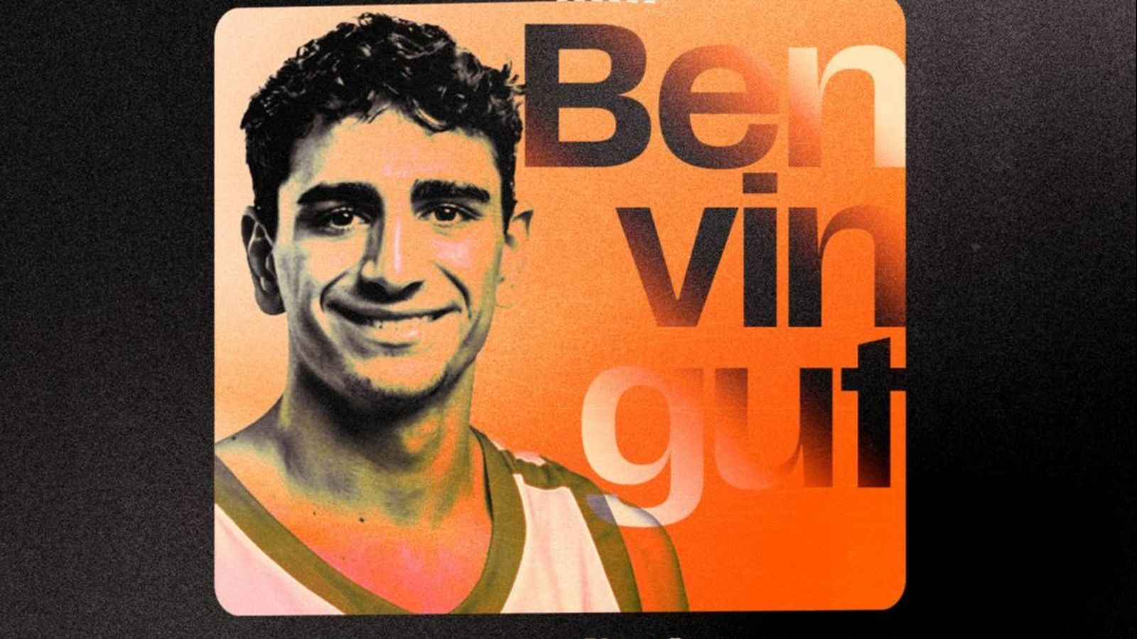 El València Basket dona la benvinguda a Álvaro Cárdenas