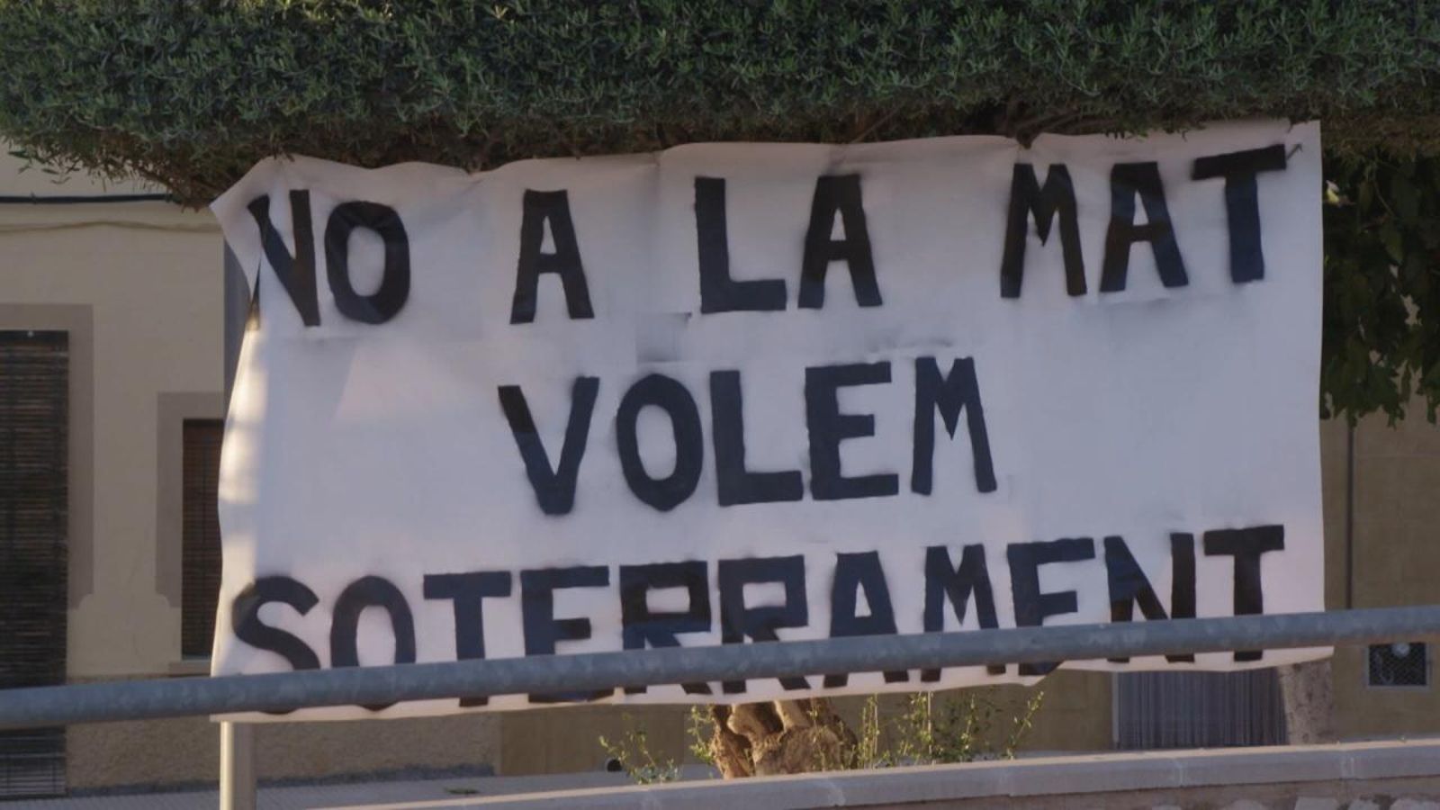 Veïnat afectat per la MAT de Morella