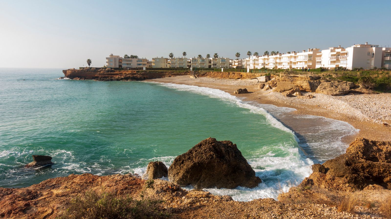 Imatge d'arxiu d'una cala de Vinaròs