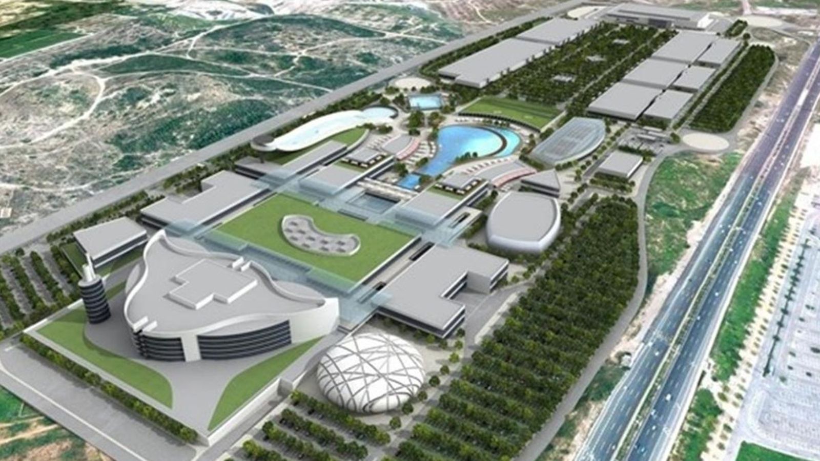 Projecte que l'empresa Intu Eurofunds va presentar al juliol de 2018 per a Puerto Mediterráneo