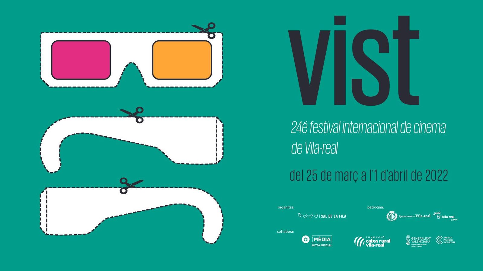 Cartell del 24é Festival Internacional de Cinema de Vila-real Cartell del 24é Festival Internacional de Cinema de Vila-real