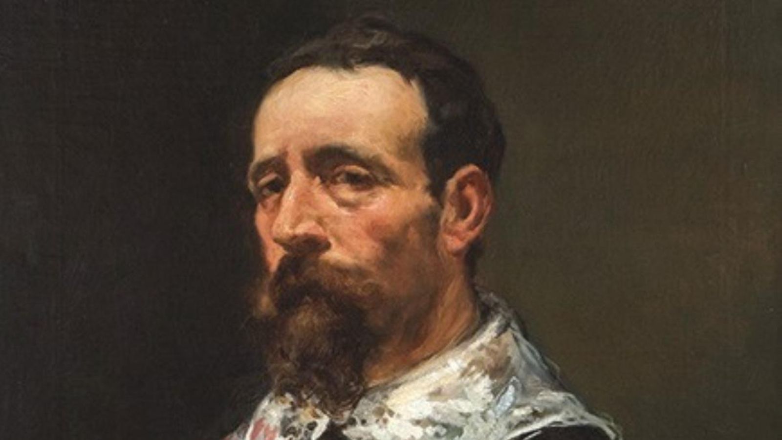 L'obra 'Cavaller amb banda' del pintor Joaquim Sorolla