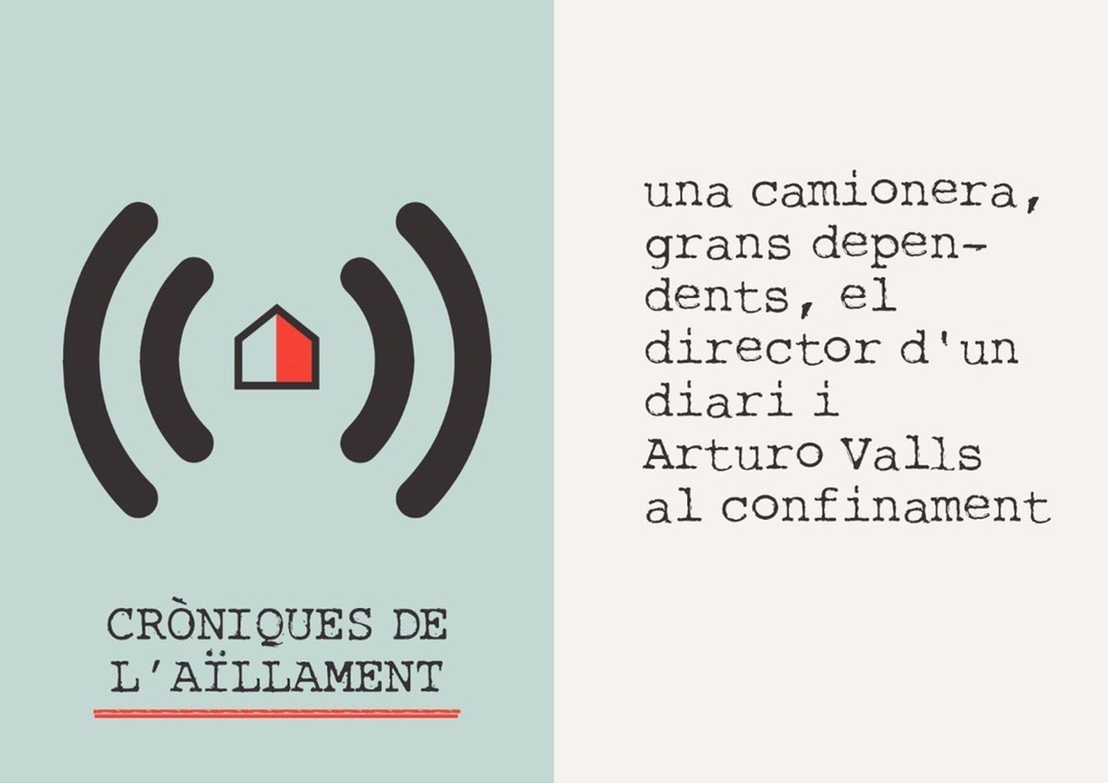 03.04.2020 | Una camionera, grans dependents, el director d'un diari i Arturo Valls, en el confinament