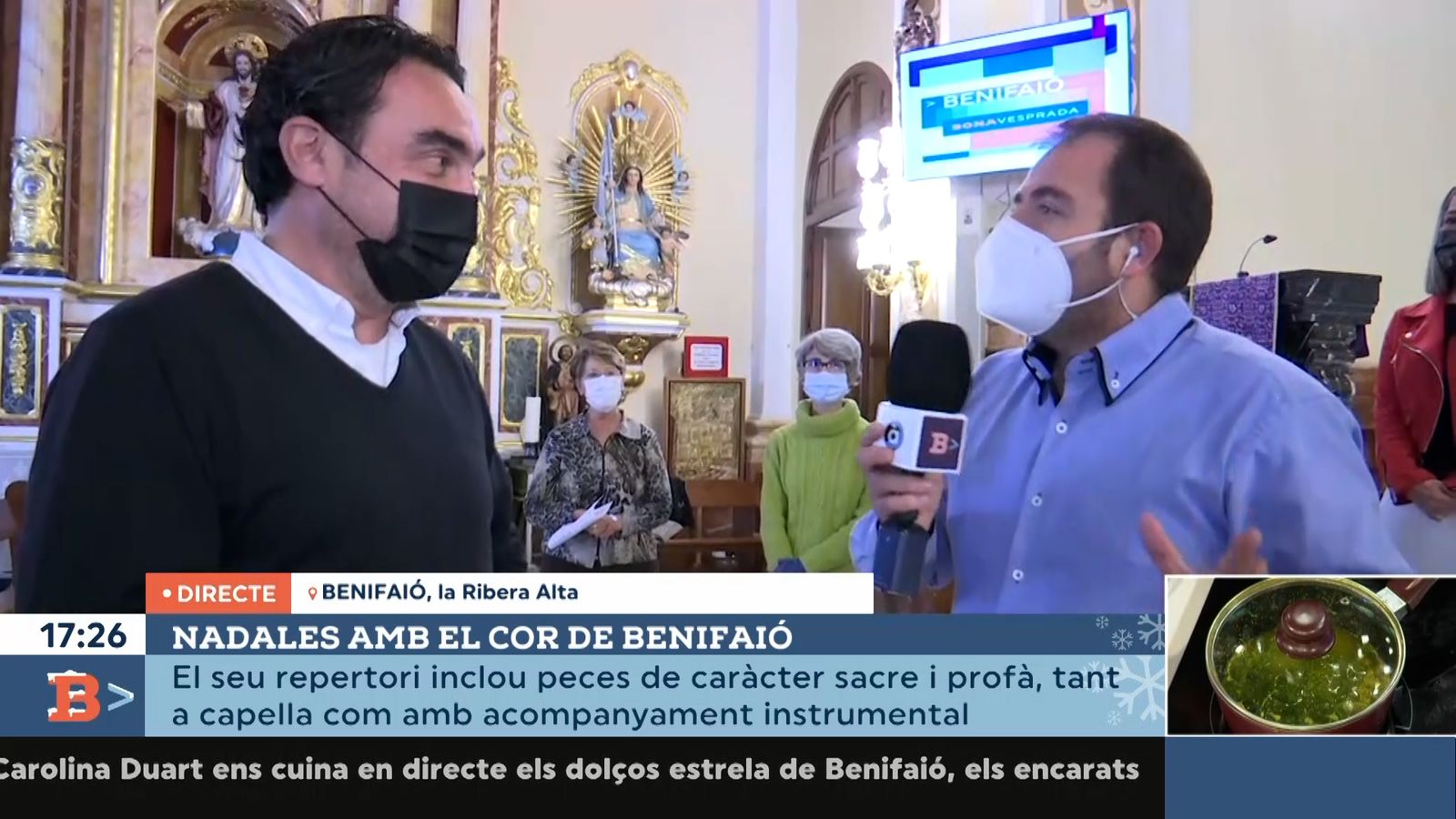 17.12.2021 | Nadales amb el cor de Benifaió