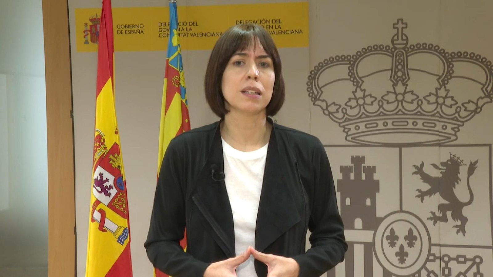 La líder del PSPV, Diana Morant, atén este dijous a 'Les notícies del matí'