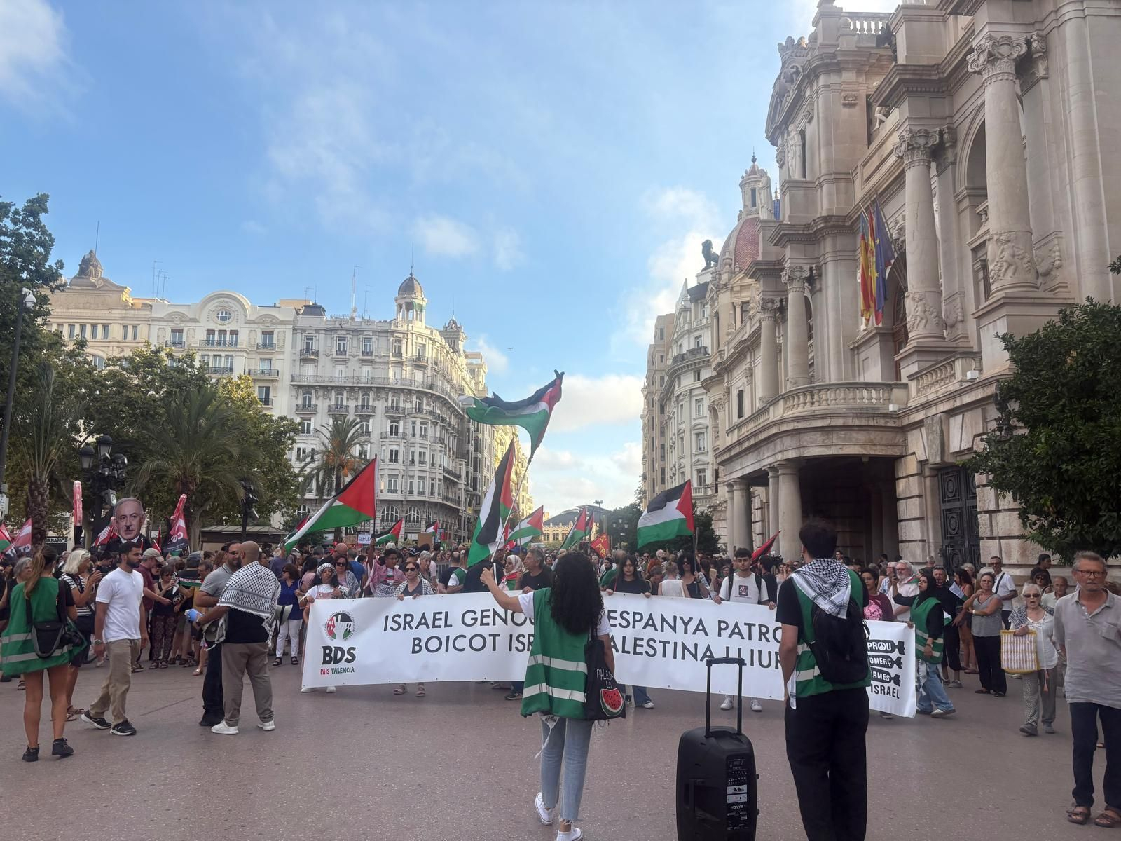 Manifestació per Palestina a València