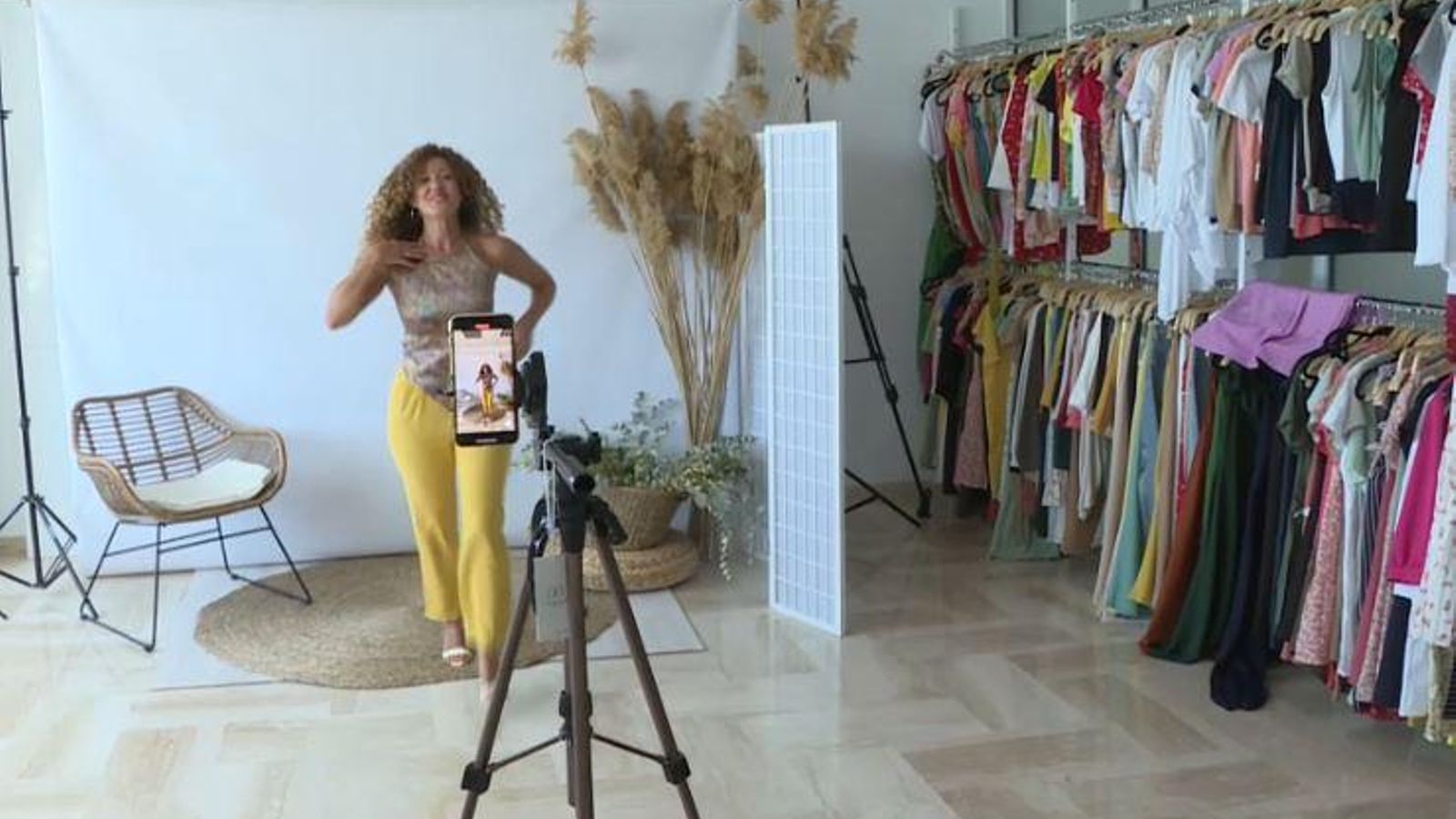 Sesions a la empresa Valentina per a pujar la roba a Instagram