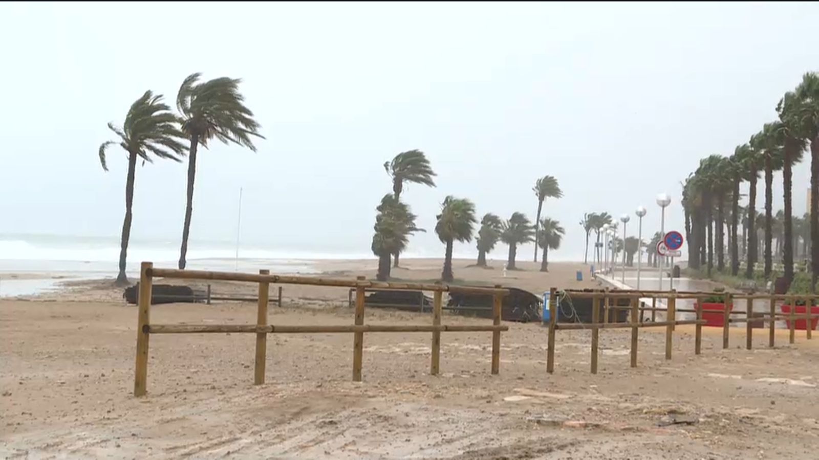 Alerta per forts vents a la Comunitat Valenciana