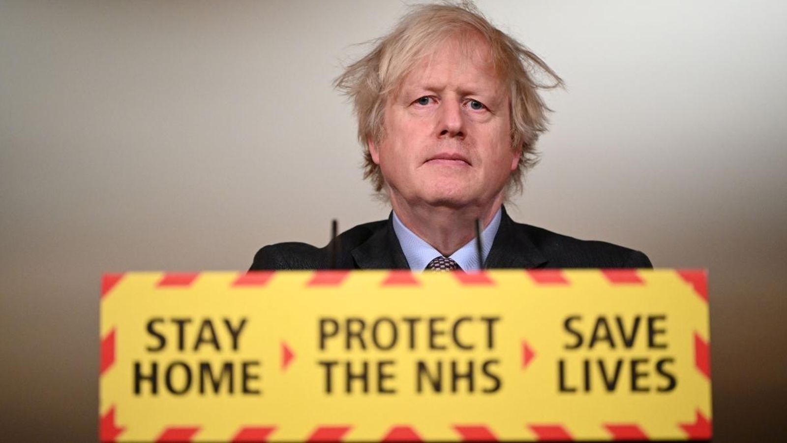 El primer ministre britànic, Boris Johnson, aquest dilluns