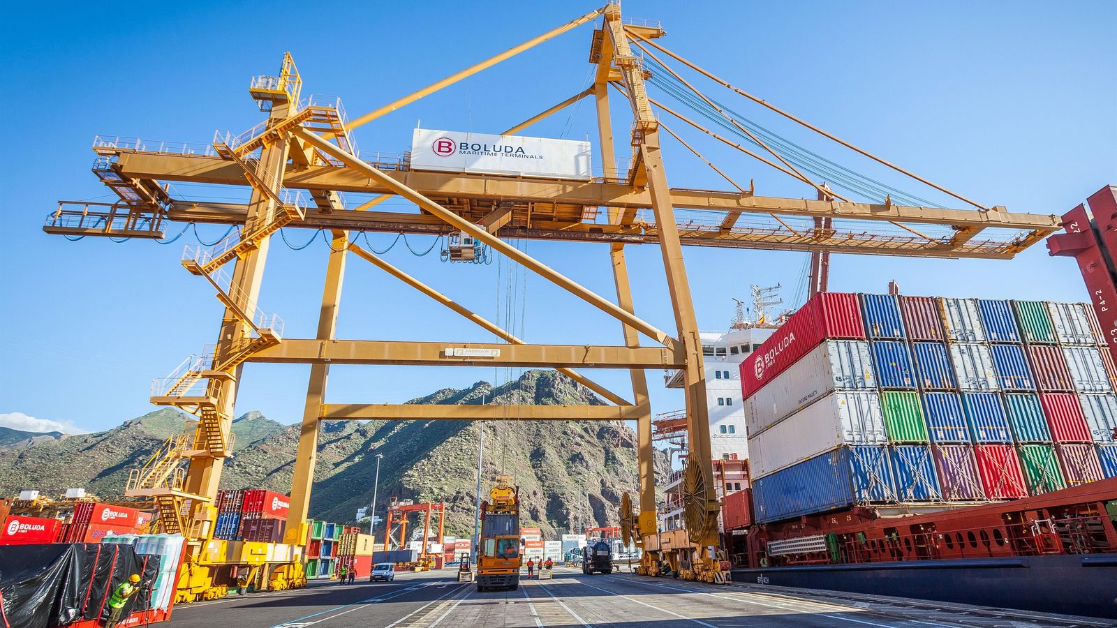 Imatge d’arxiu d’un terminal de Boluda Maritime a les Illes Canàries
