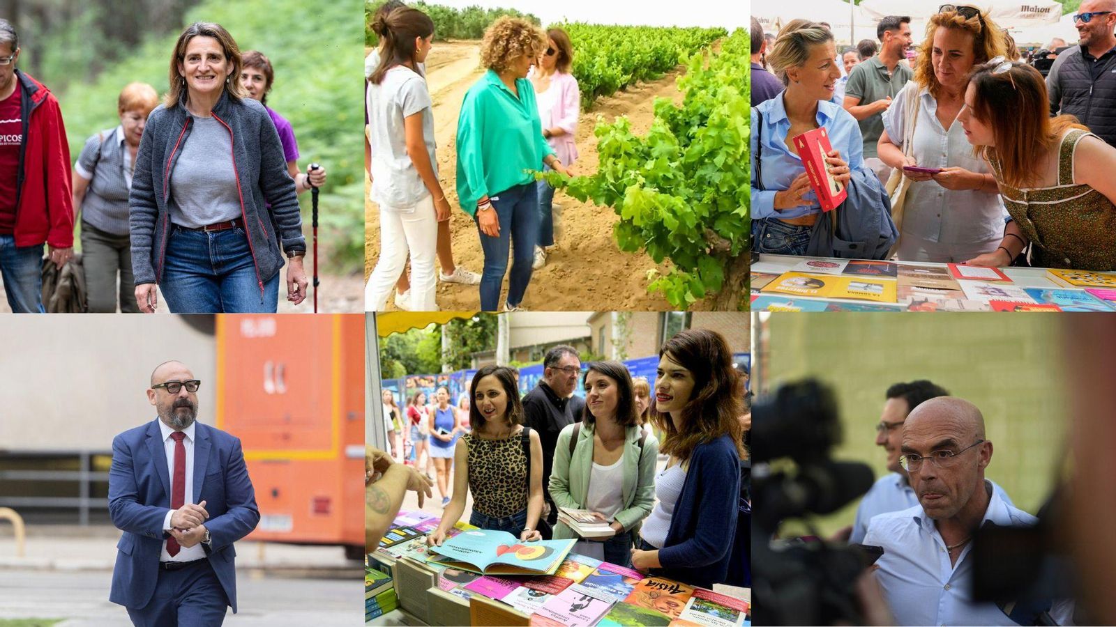 La jornada de reflexió dels candidats a les europees