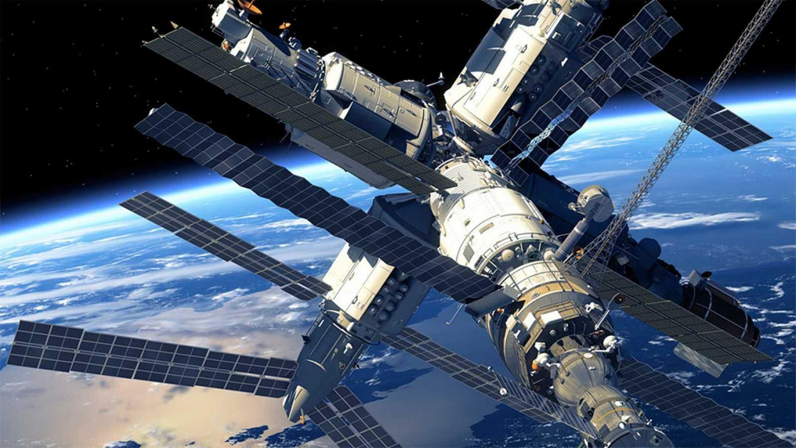 L'Estació Espacial Internacional es una imatge d'arxiu