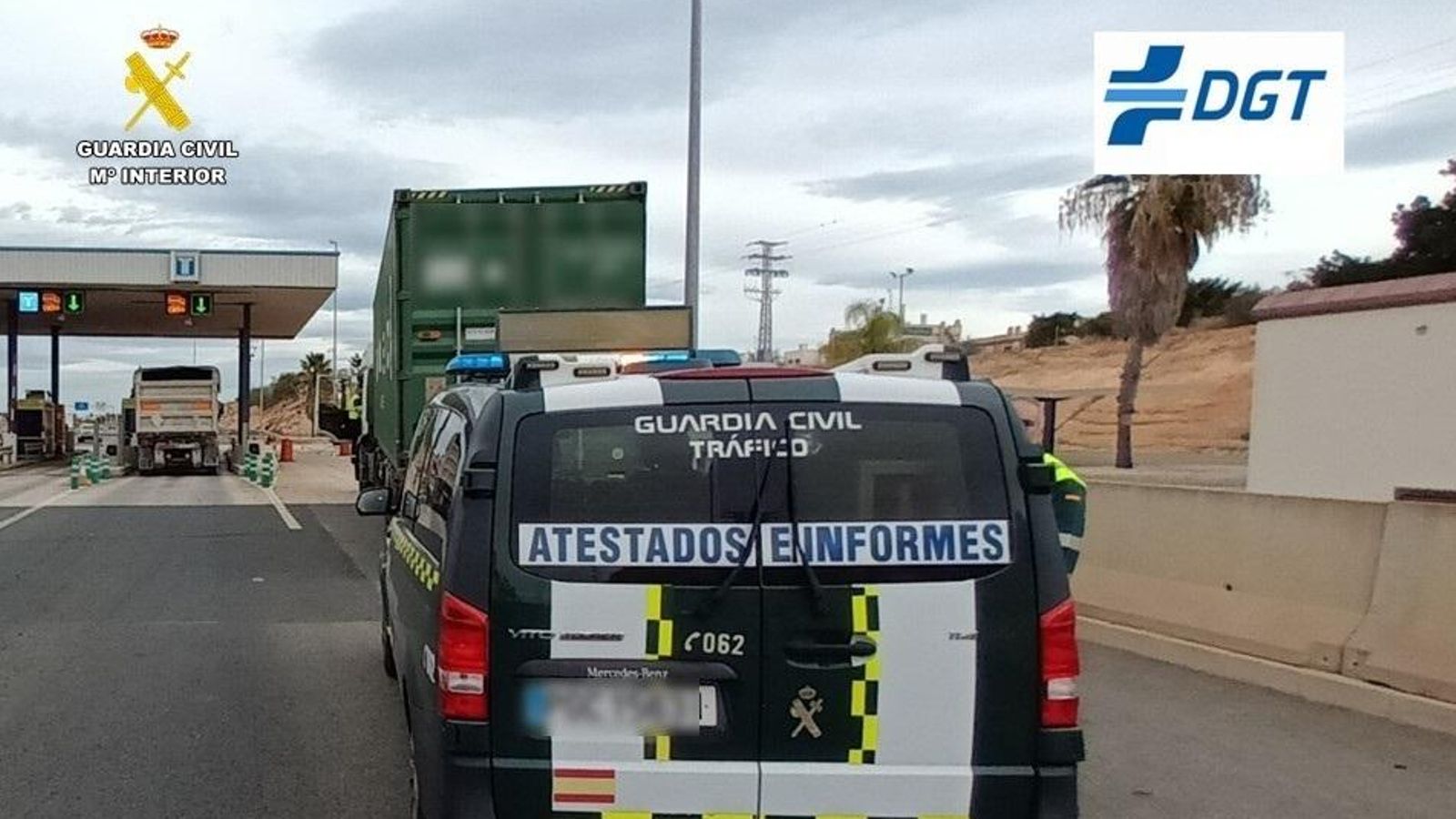 Imatge d'arxiu d'un vehicle de la Guàrdia Civil