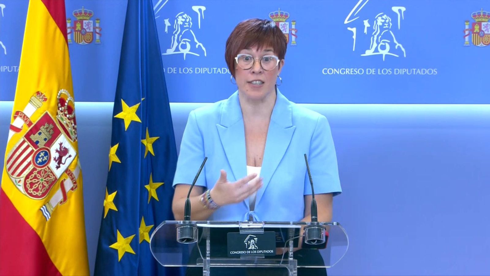 La portaveu segona de Sumar amb Compromís, Àgueda Micó