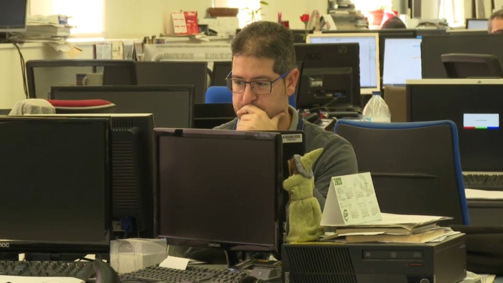 La Generalitat limita a un 10% el personal presencial per conselleria