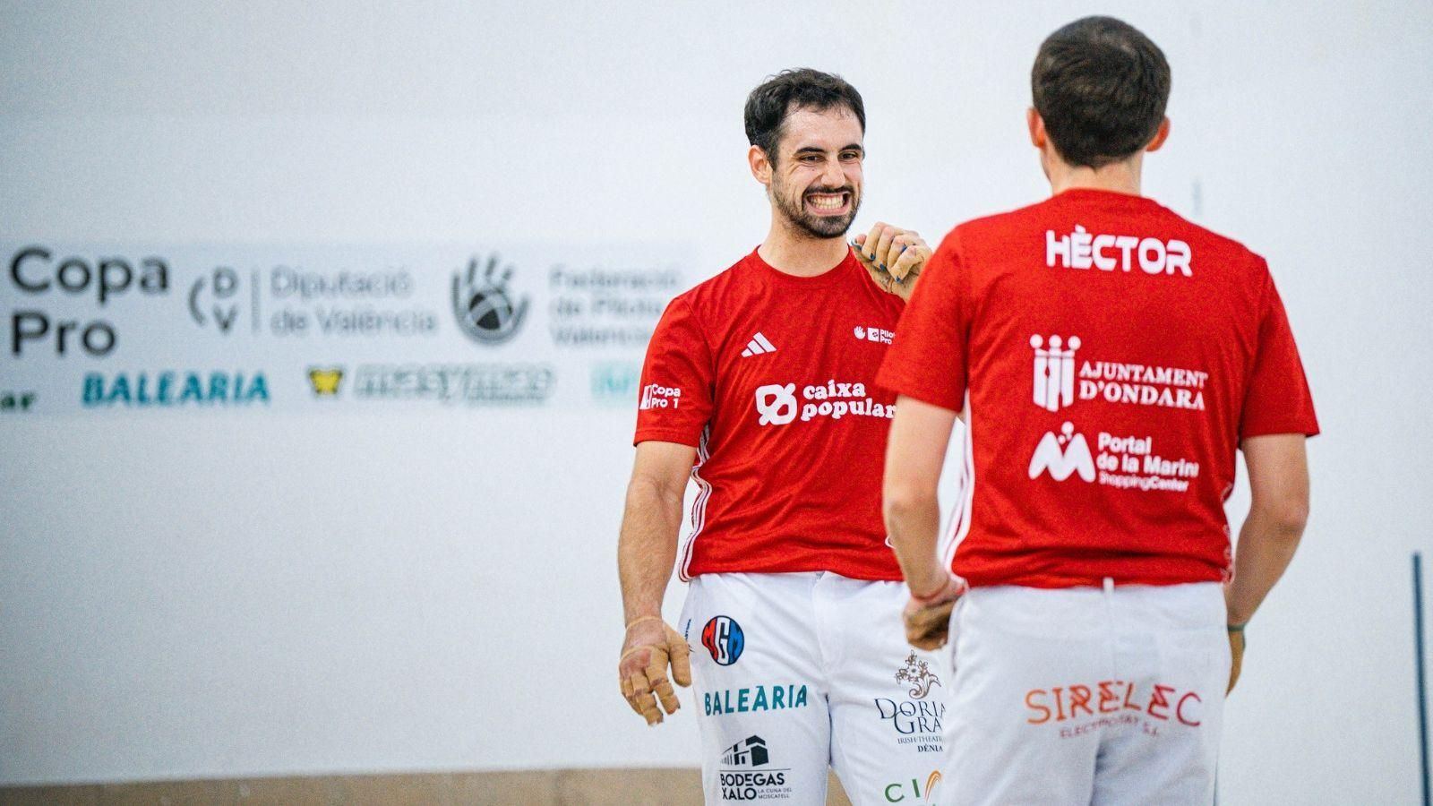 Giner jugarà la copa d'escala i corda