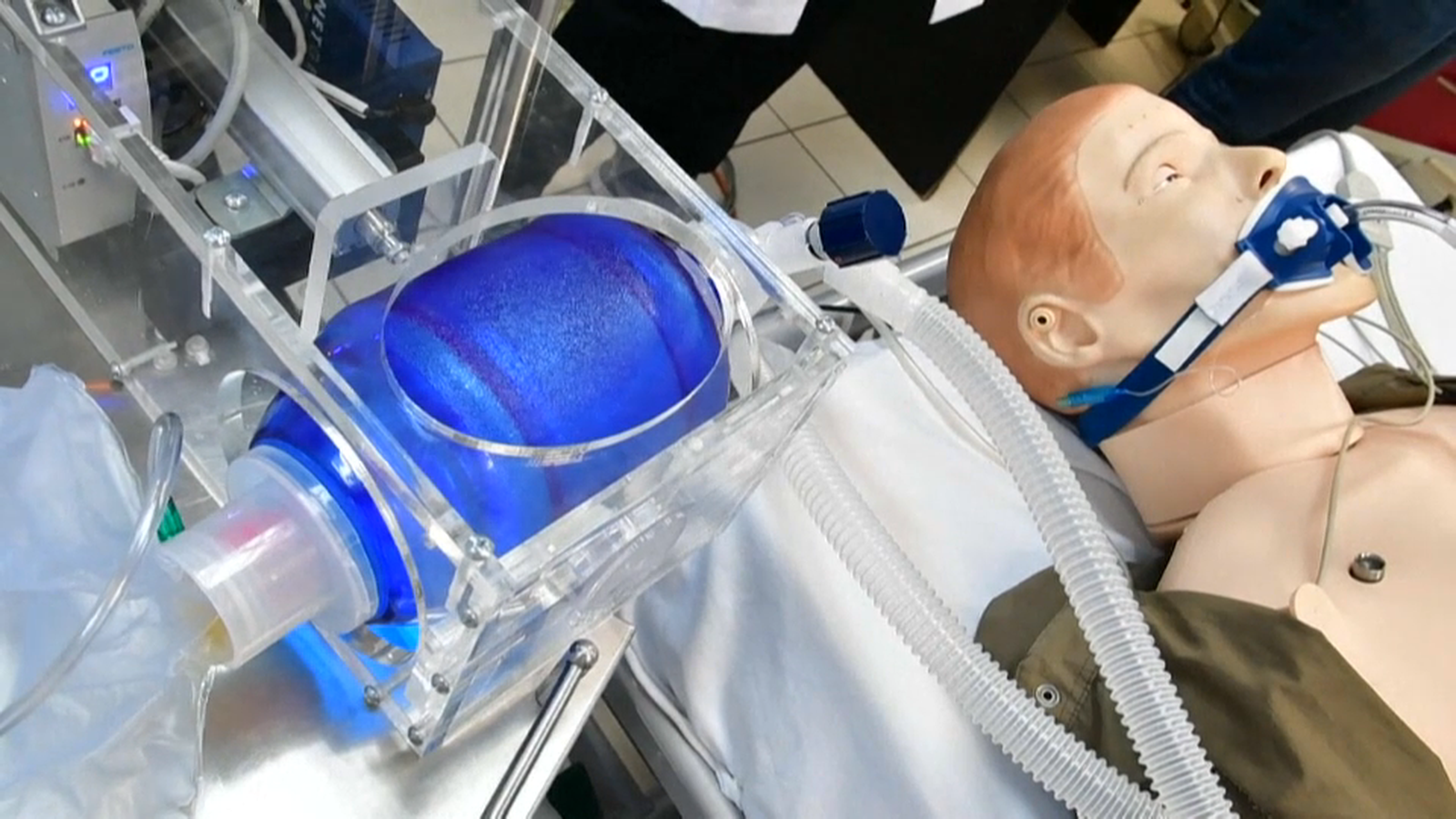 Aire-19, el respirador creat per un equip de la UPV