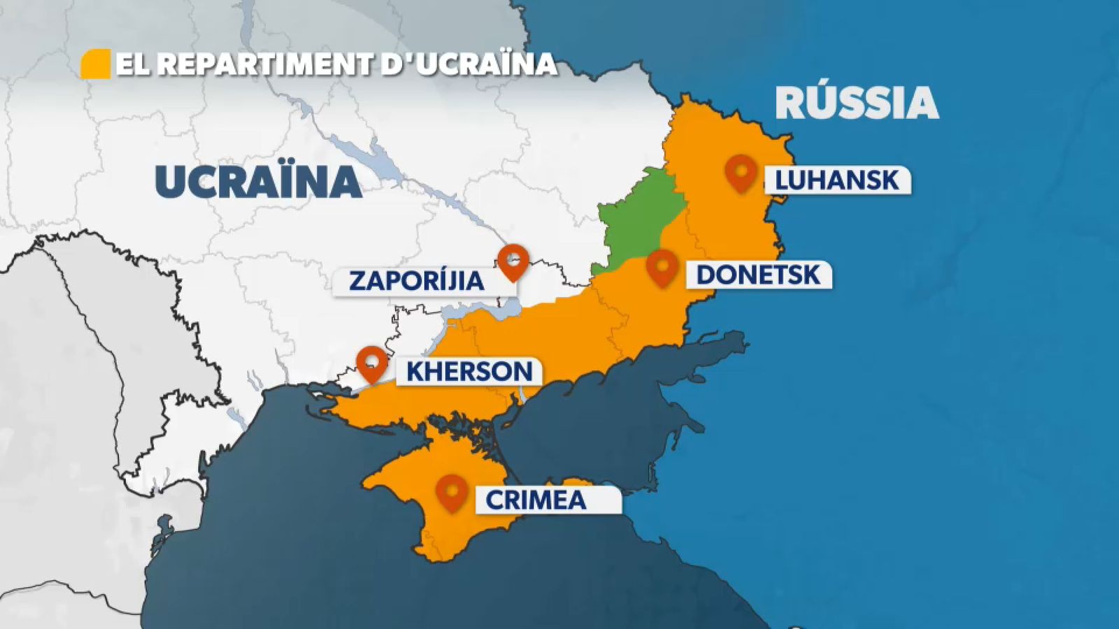 El repartiment d'Ucraïna en les negociacions