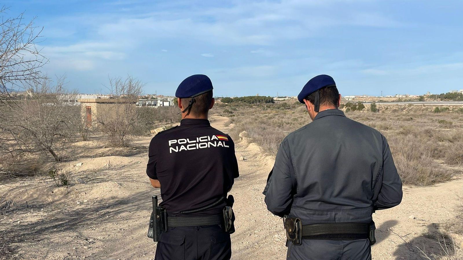 Paratge de la Serreta de Fontcalent on han trobat les restes Paratge de la Serreta de Fontcalent on han trobat les restes