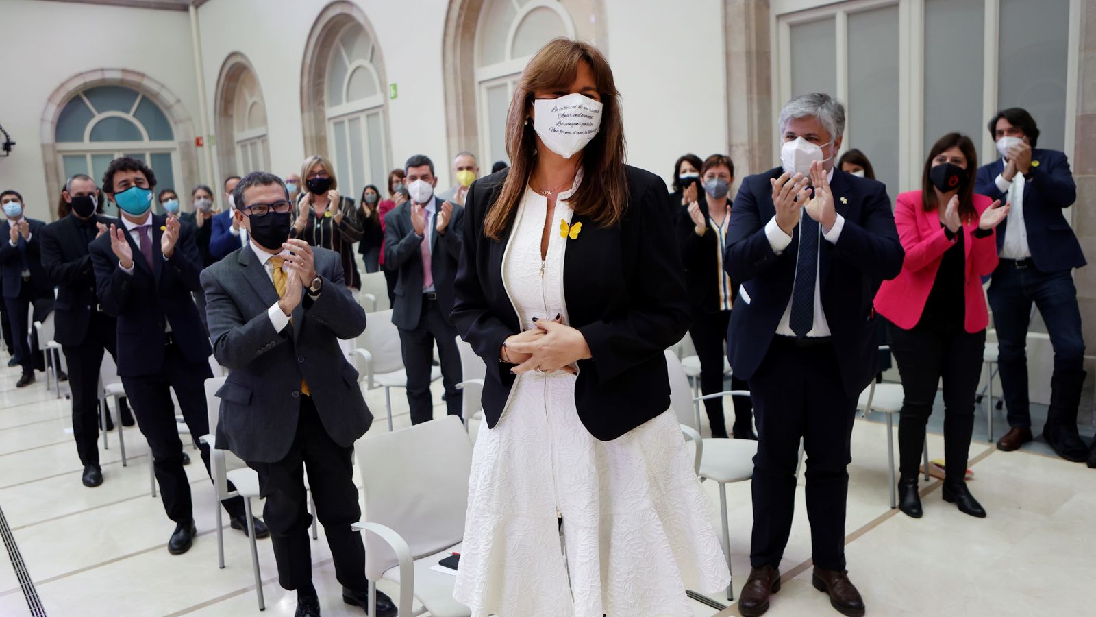 Laura Borràs, escollida com a nova presidenta del Parlament de Catalunya