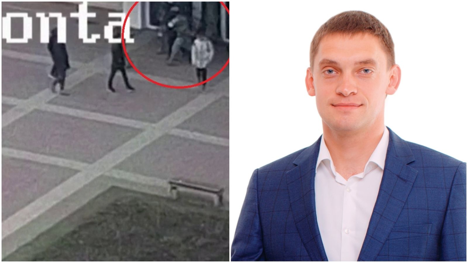 Les càmeres de seguretat capten el presumpte segrest de l'alcalde de de Melitópol, Ivan Fedorov