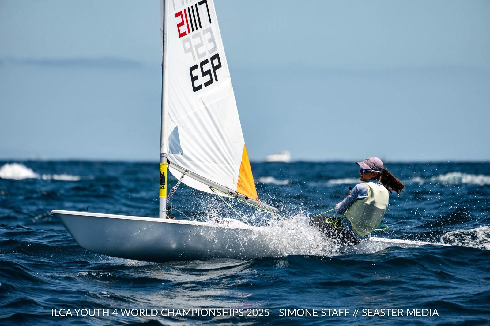 Blanca, en el campionat del món d'ILCA 4 Blanca, al campionat del món d'ILCA 4