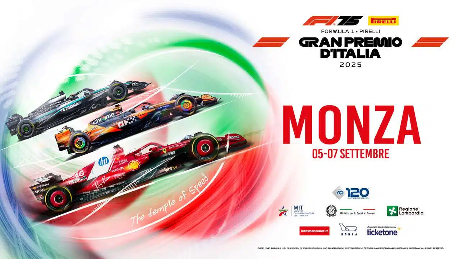 La F1 a Monza per 'Punt a punt'