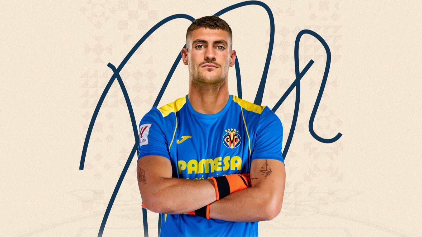 El nou porter del Vila-real, Diego Conde