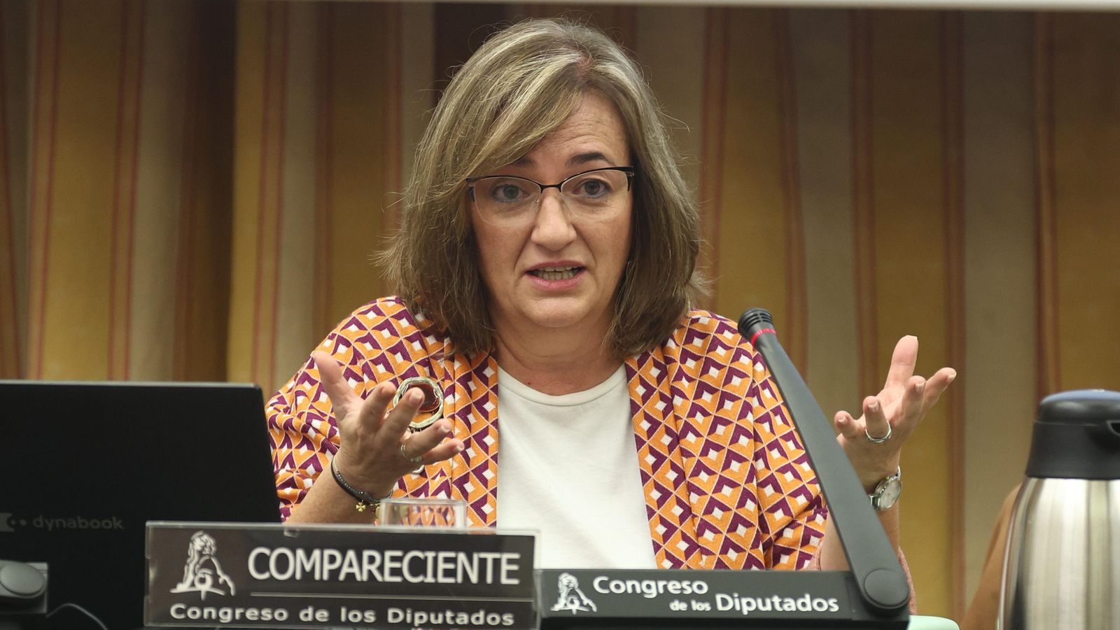 La presidenta de l'Autoritat Fiscal Independent Cristina Herrero al Congrés La presidenta de l'Autoritat Fiscal Independent Cristina Herrero