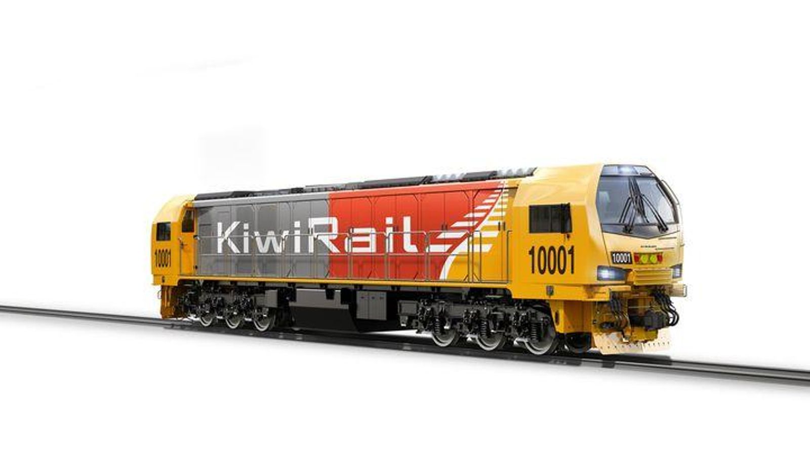 Una imatge de la locomotora que fabricarà la planta valenciana