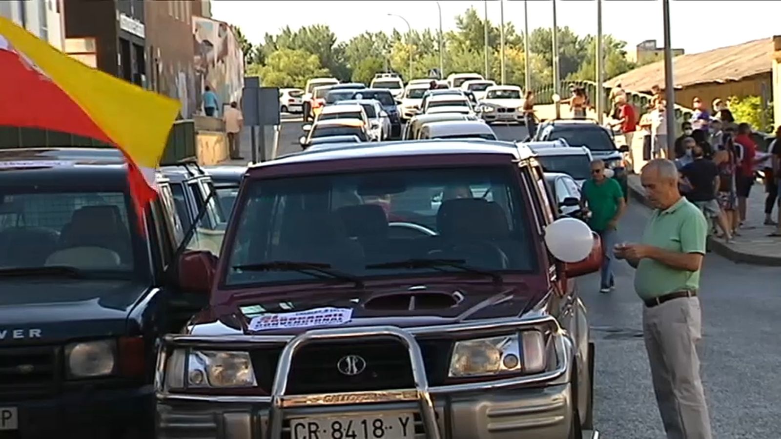 Manifestació a Conca per la recuperació de la línia ferroviària València-Conca-Madrid