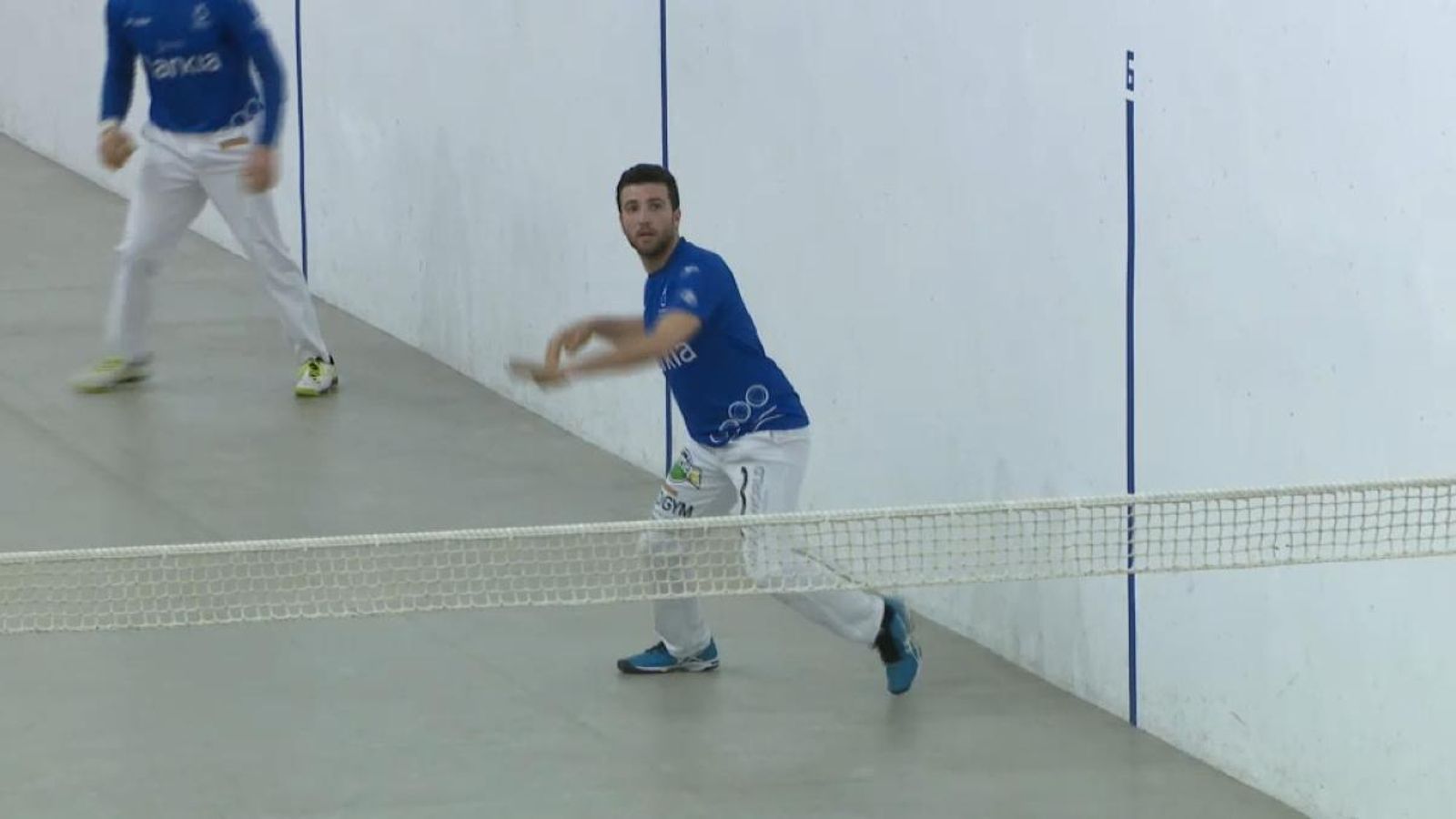 Monrabal, en una partida de Lliga