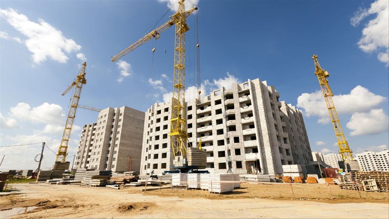 Vivendes en construcció