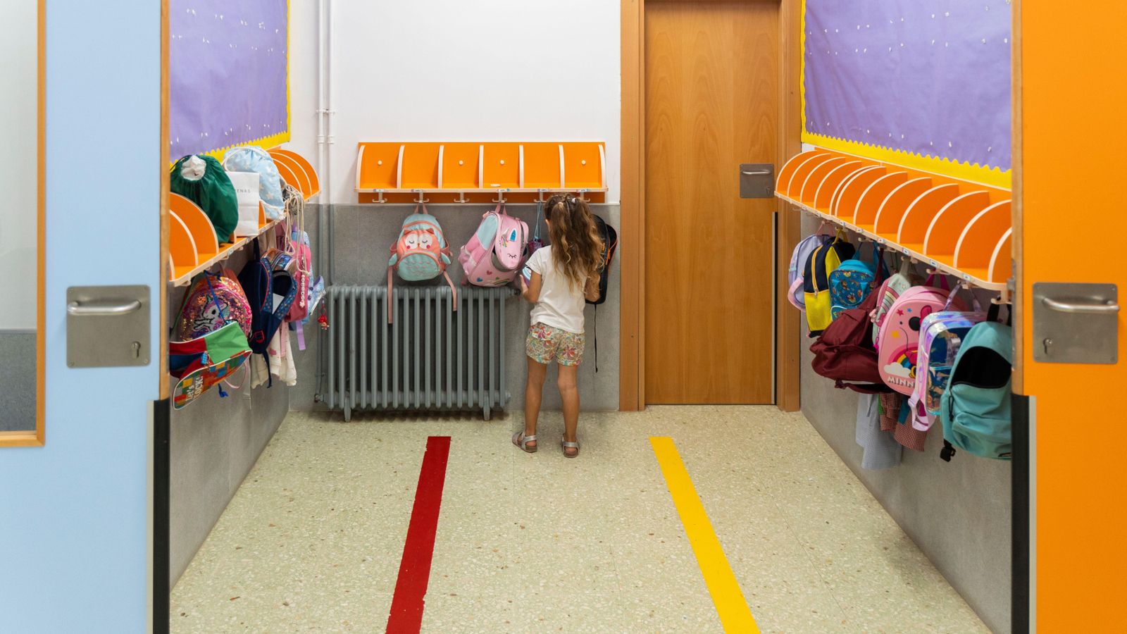 Una escola de primària, en una imatge d'arxiu