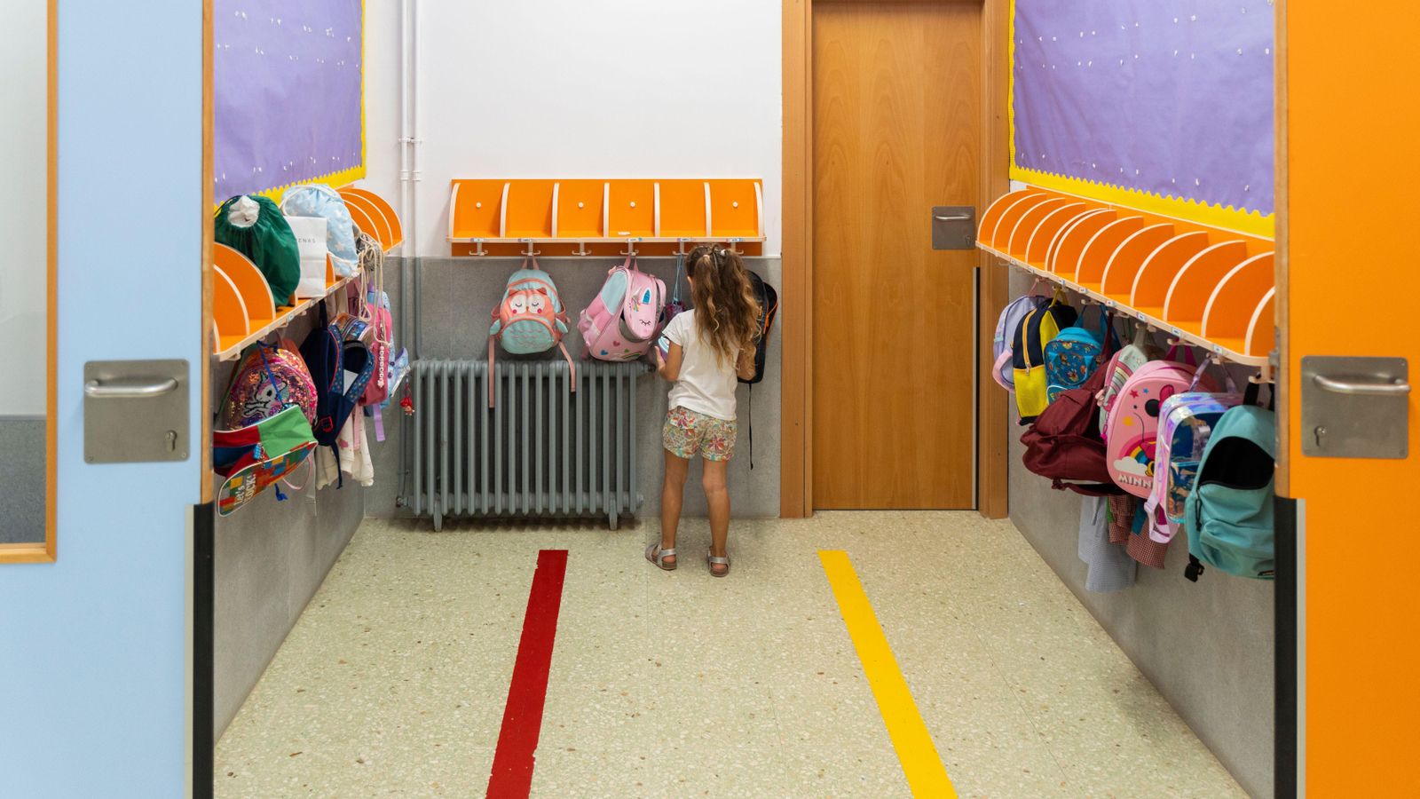 Una escola de primària, en una imatge d'arxiu
