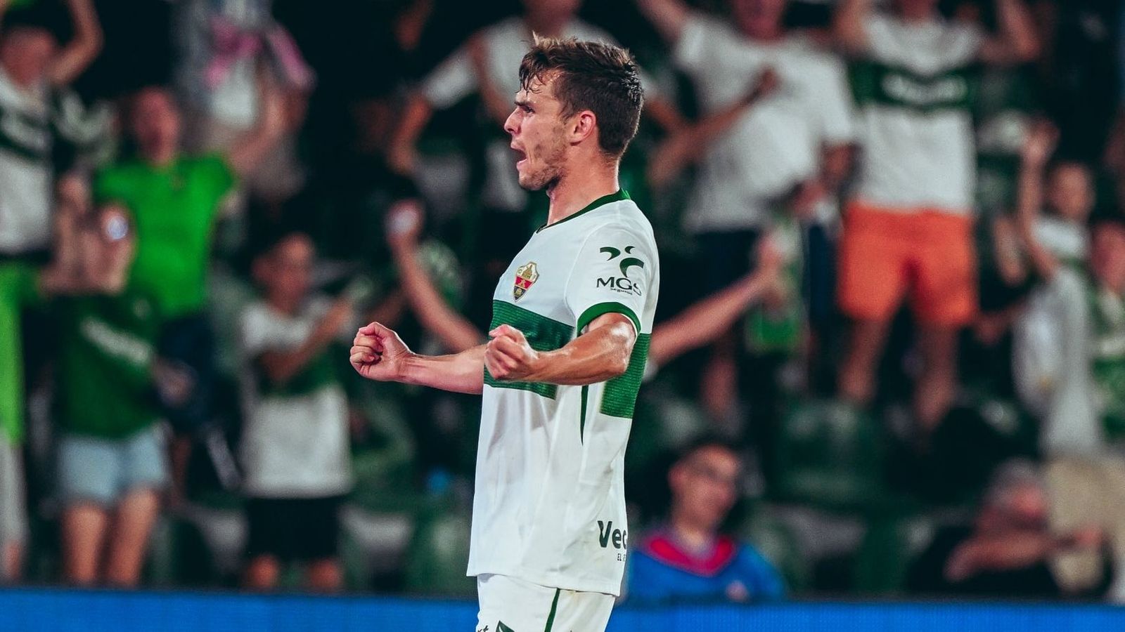 Aleix Febas, autor del gol de l'Elx