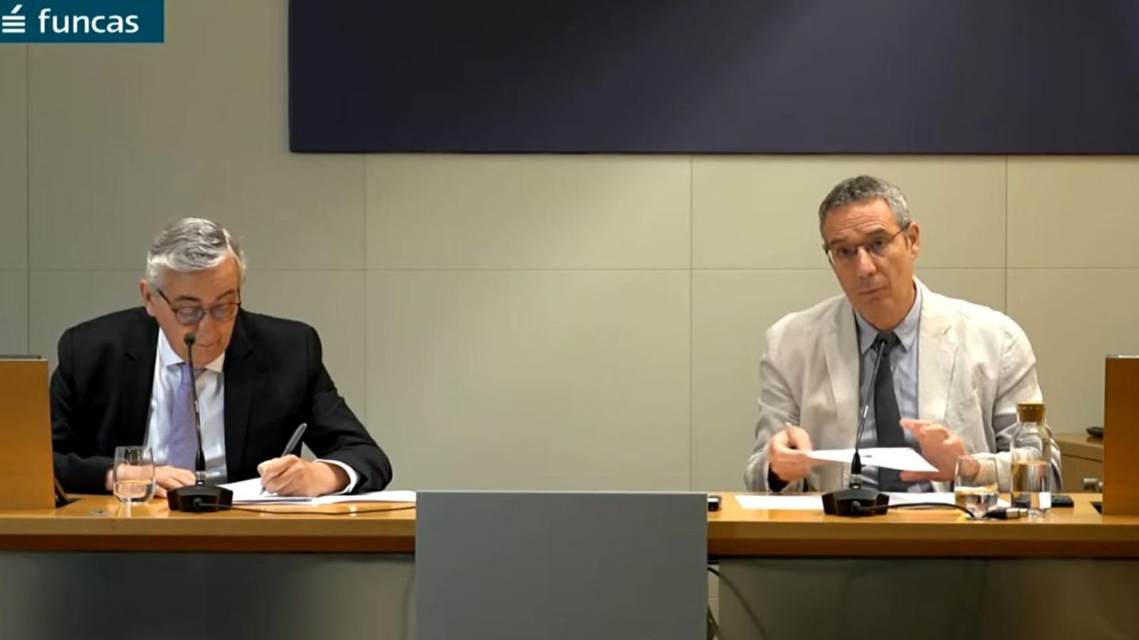 Presentació de l'informe de Funcas este dimarts Presentació de l'informe de Funcas este dimarts