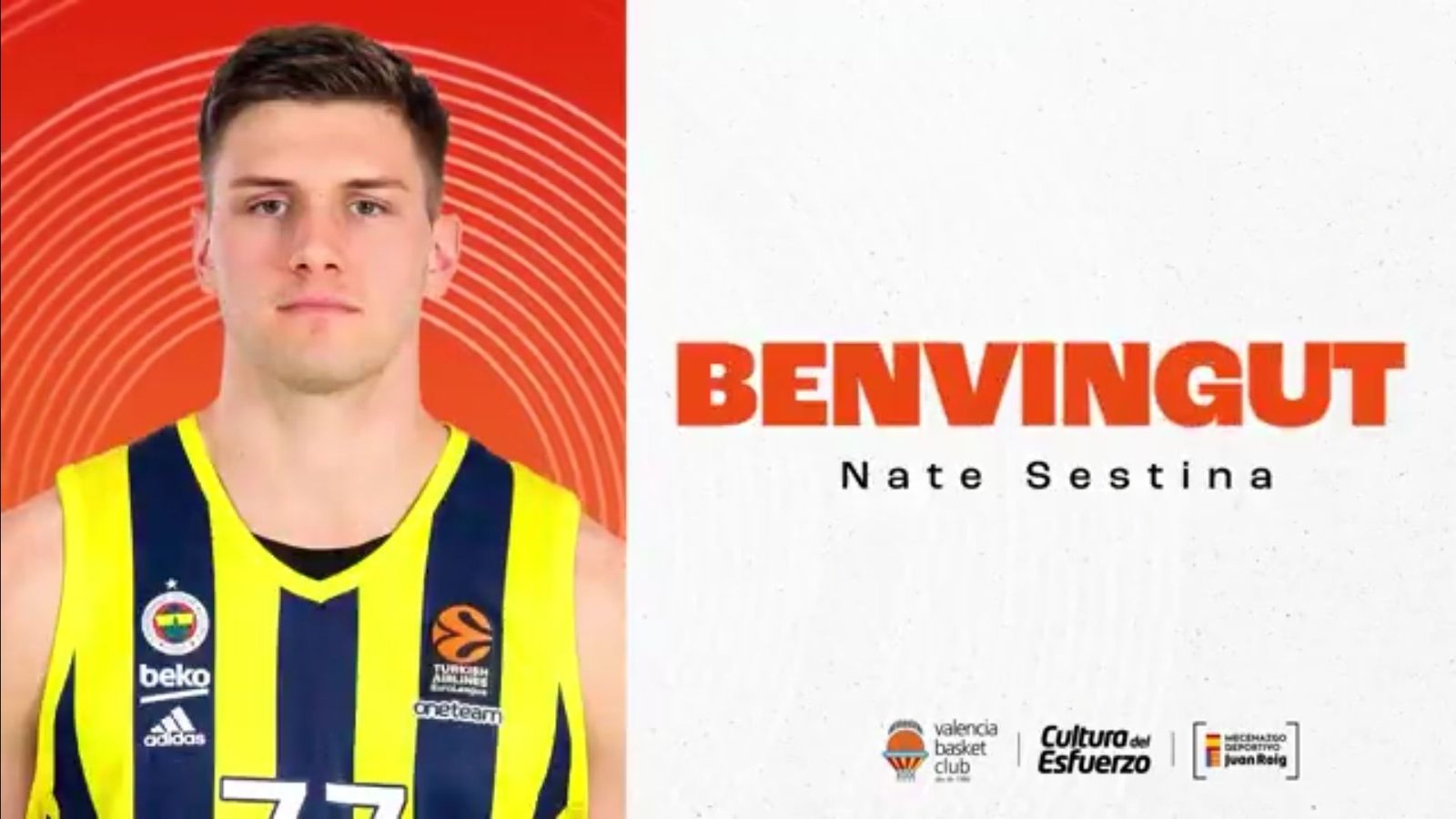 El nou fitxatge del València Basket, Nate Sestina