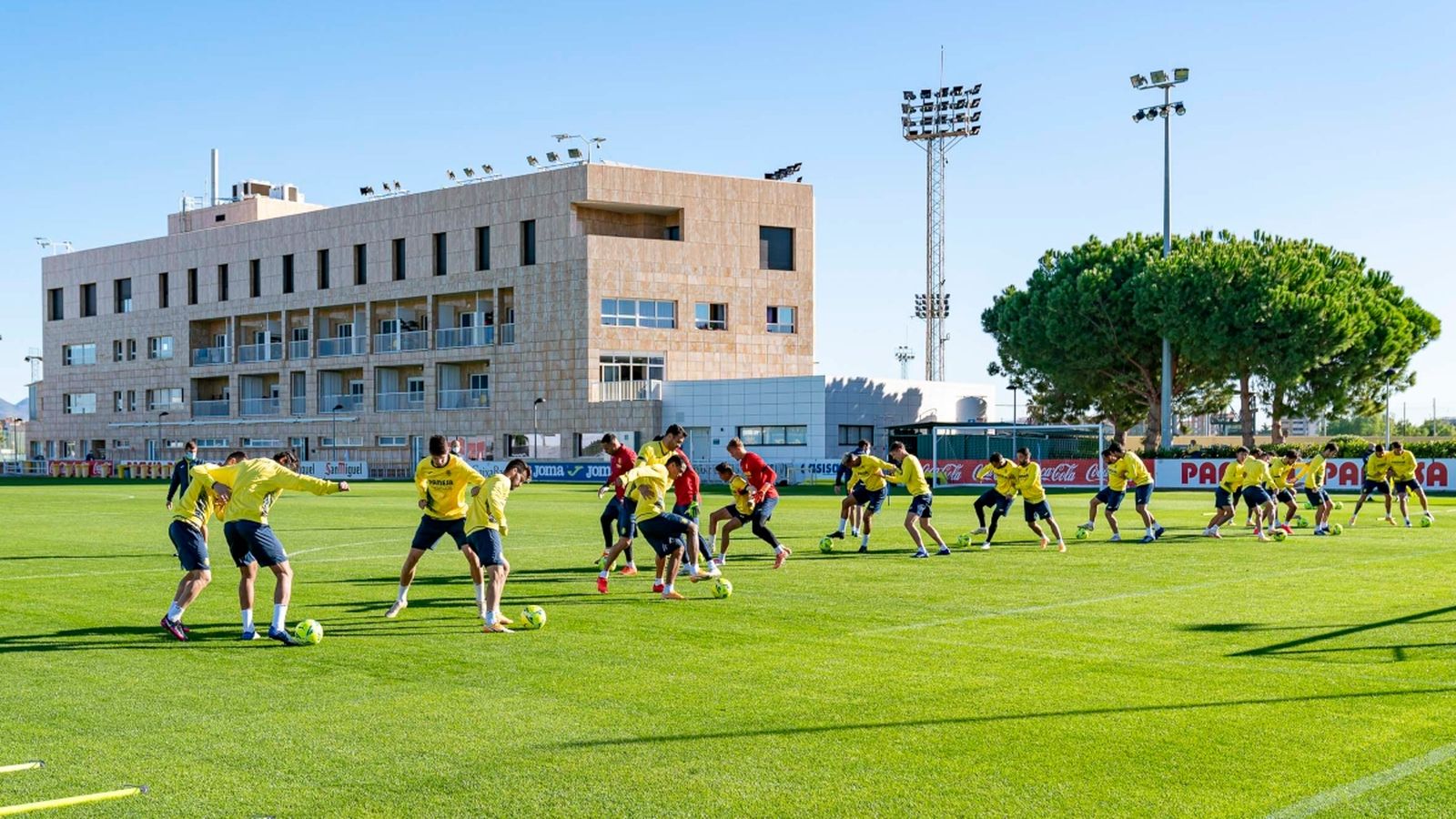 Entrenament del Villareal, aquest dilluns