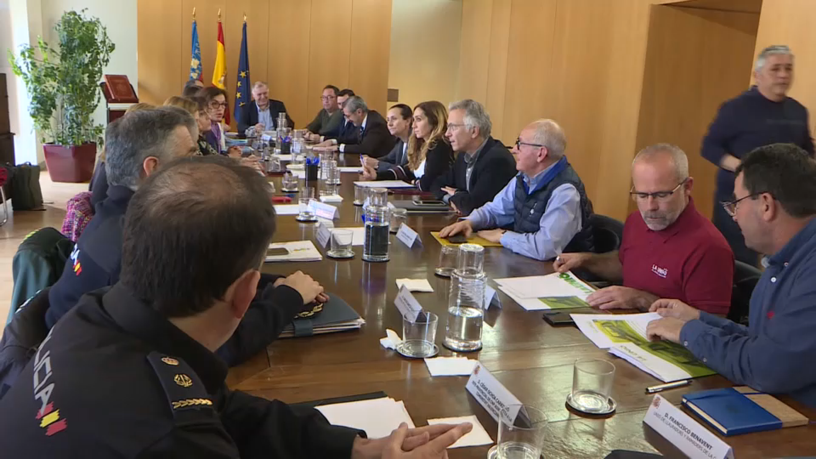 Comissió de seguretat de l'àmbit rural a la Comunitat Valenciana celebrada aquest dilluns