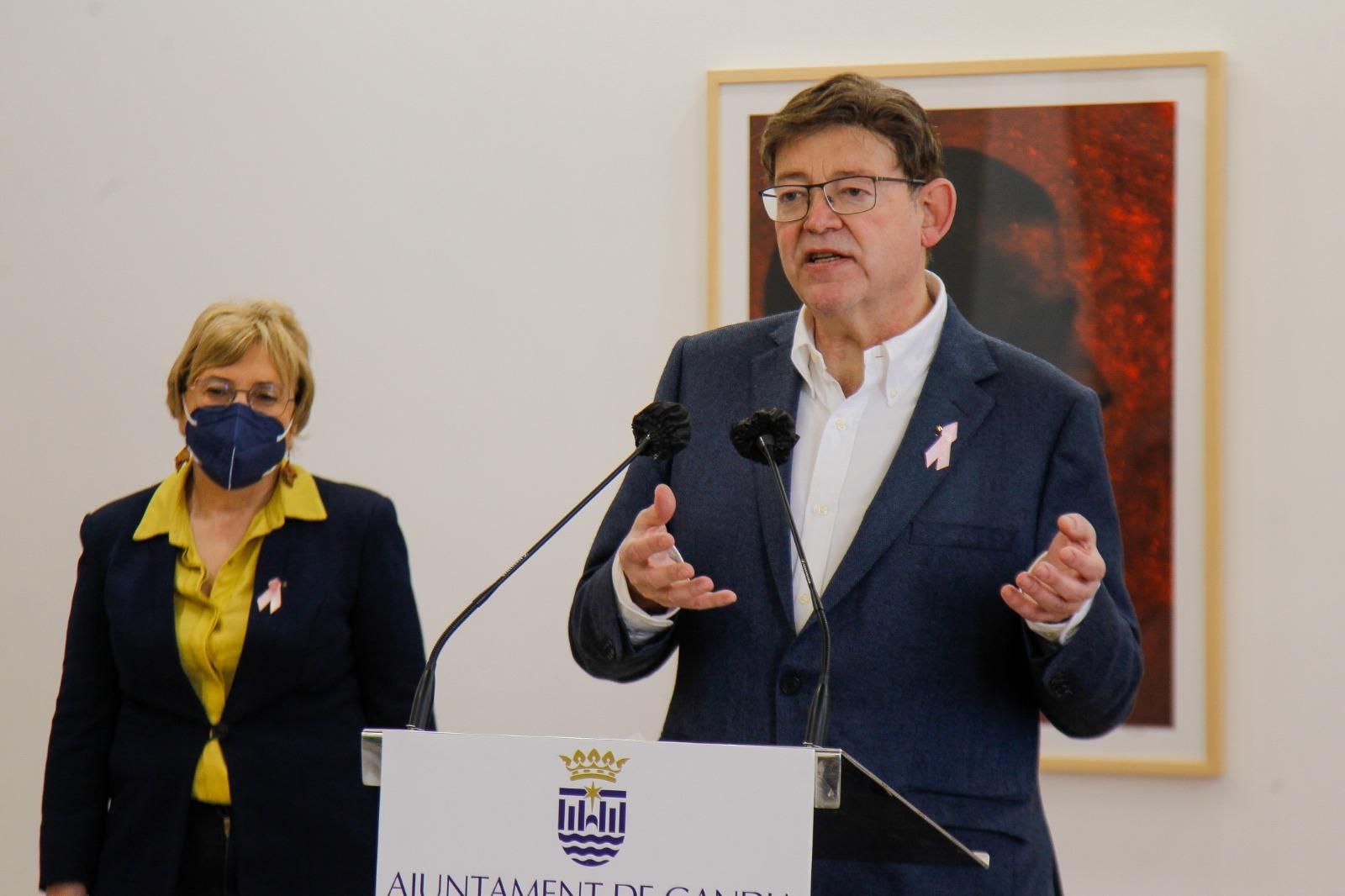 El president Puig ha visitat Gandia amb la consellera Barceló El MHP Puig ha visitat Gandia amb la consellera Barceló
