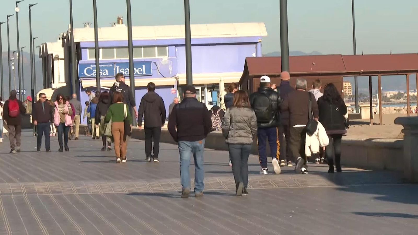 El passeig de la Malva-rosa, aquest dilluns