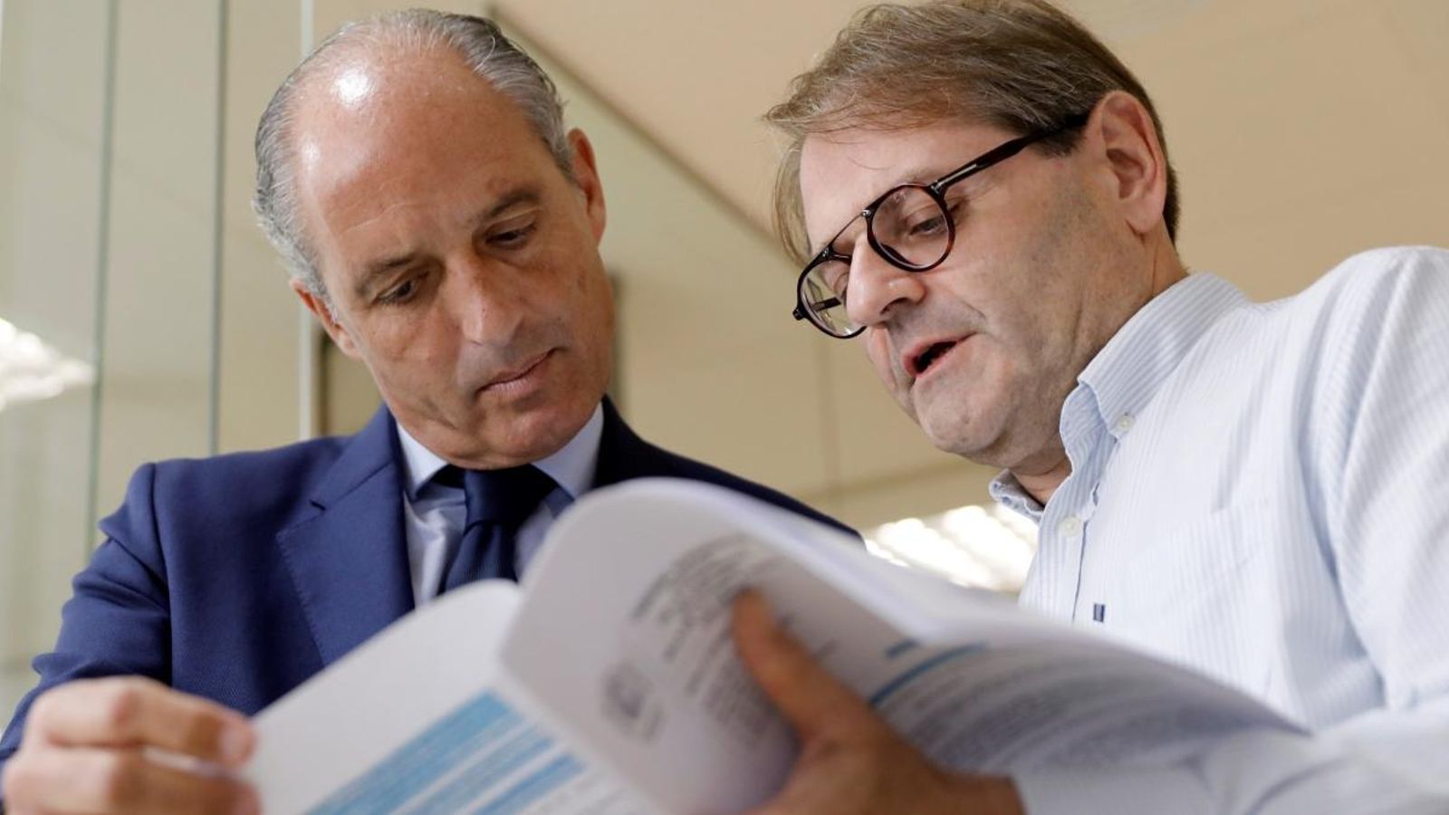 L'expresident de la Generalitat, junt amb el seu advocat