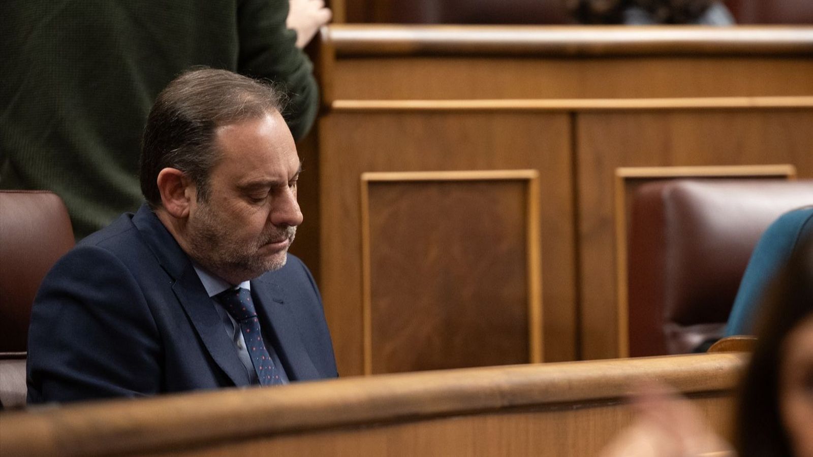 José Luis Ábalos, aquest dijous, en la sessió plenària del Congrés dels Diputats