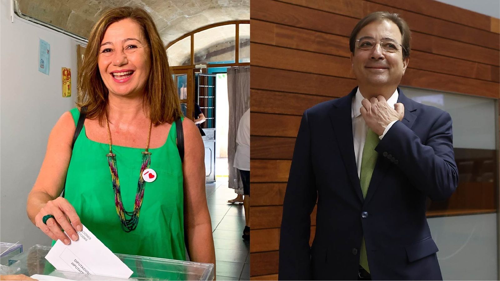 Francina Armengol i Guillermo Fernández Vara