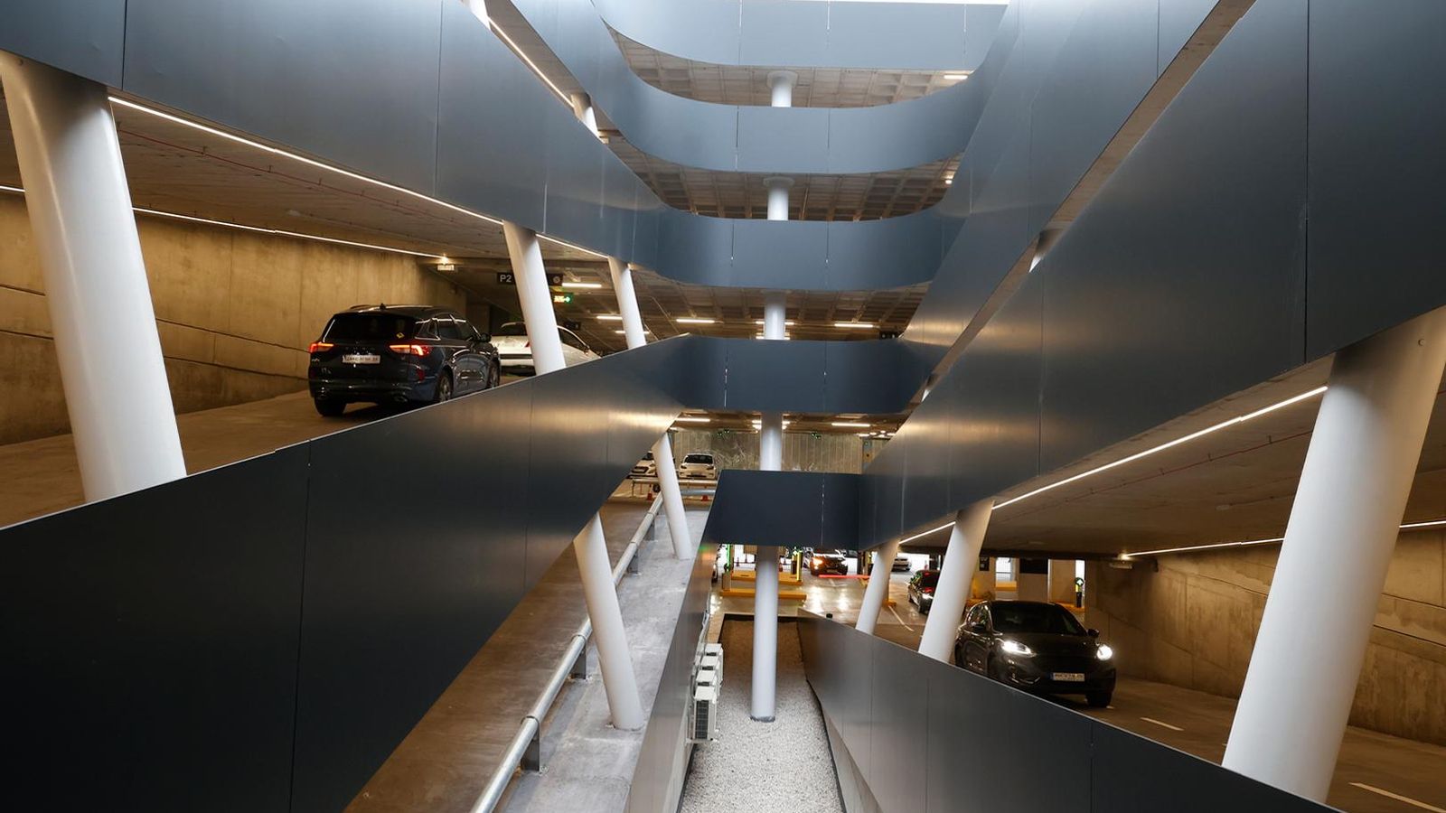 El nou aparcament del Roig Arena